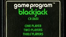 Classic Game Room - BLACKJACK review for Atari 2600