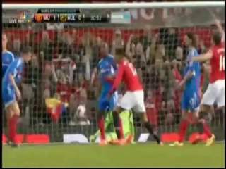 Manchester United vs Hull City first goal 1 0 Wilson 06_05_2014