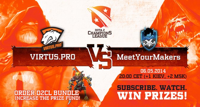 MYM vs Virtus.Pro Game 2 - Dota 2 Champions League - @DotaCapitalist & @RyuUboruZDotA