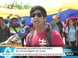 Estudiantes de URU protestan en rechazo a acciones de la GNB