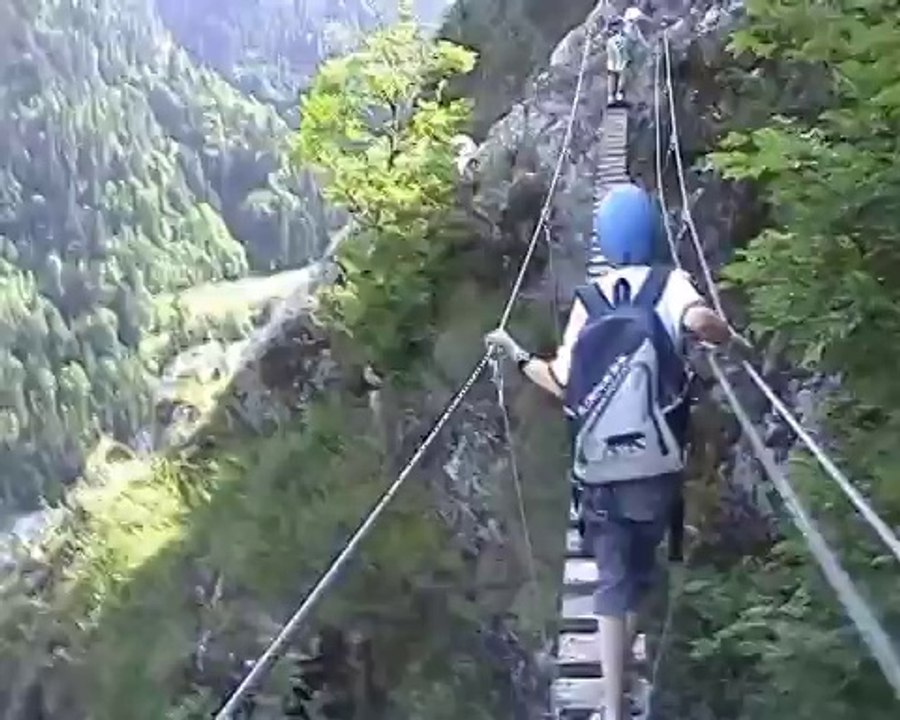 Via ferrata La Chal Chamrousse (Black or white) HD