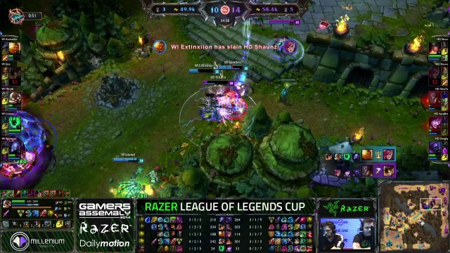 Grande Finale RAZER League of Legends Cup - Worth it vs TeamHD - Gamers Assembly 2014