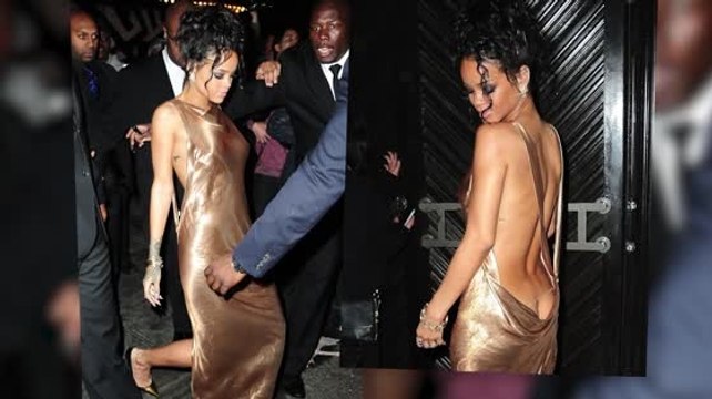 Rihanna Shows Off A Lot of Skin For The Met Gala After Party