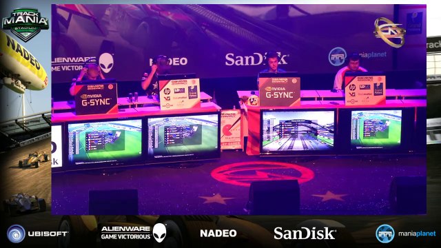 Grande finale Trackmania² Stadium - Gamers Assembly 2014