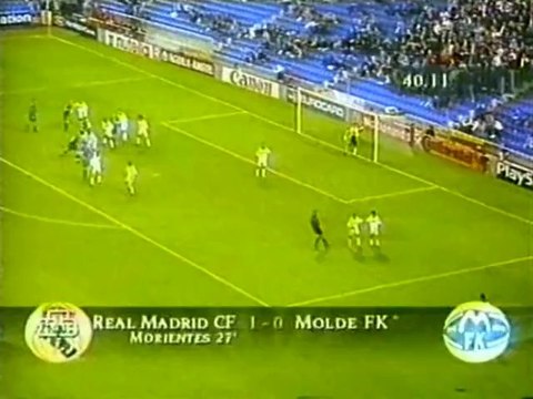 Real Madrid v. Molde 21.09.1999 Champions League 1999/2000
