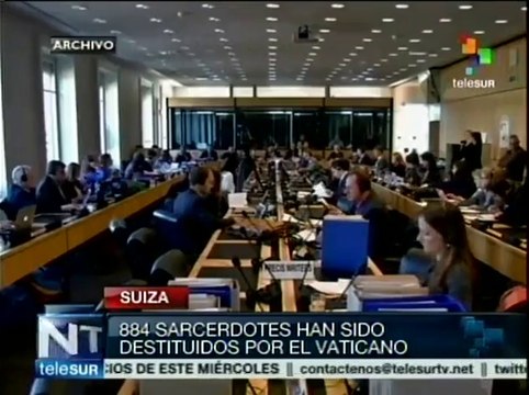 Vaticano ha destituido 884 sacerdotes por casos de pederastia