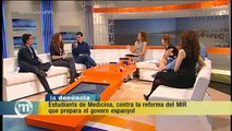 TV3 - Els Matins - Estudiants de Medicina denuncien la reforma del MIR