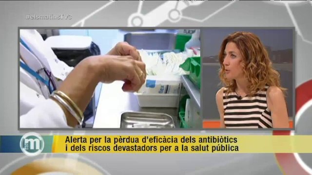 TV3 - Els Matins - Antoni Trilla explica la pèrdua d'eficàcia dels antibiòtics
