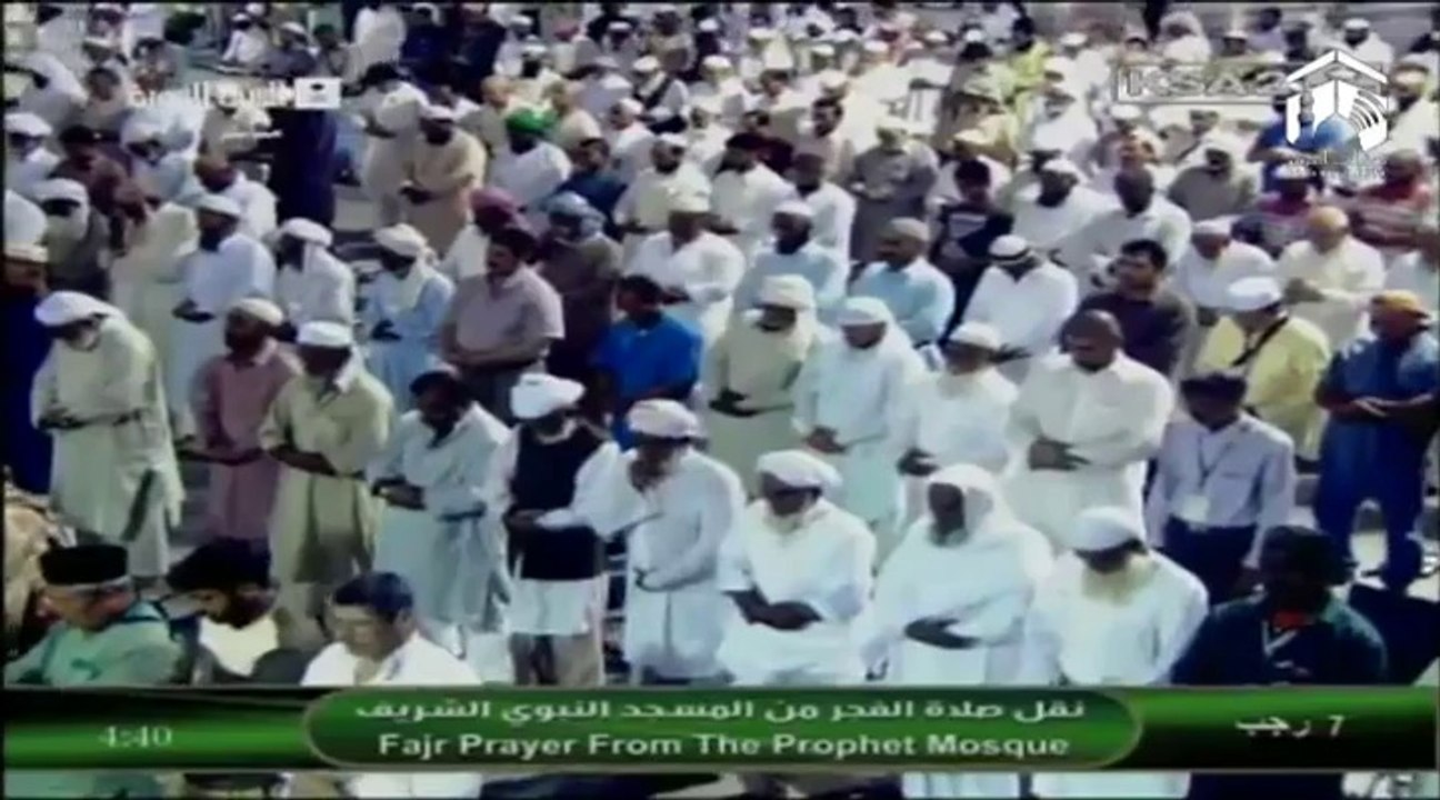 6th May 2014 Madeenah Fajr led by Sheikh Thubayty