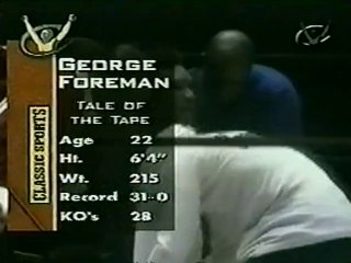 George Foreman vs Luis Faustino Pires 1971-10-29 full fight