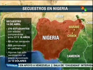 Otras 8 niñas secuestradas en Nigeria
