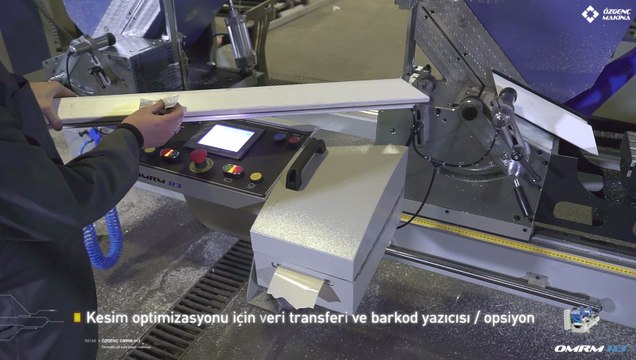 Otomatik Çift Kafa PVC ve Alüminyüm Profil Kesim Makinası - OMRM 113
