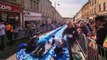 Le toboggan à eau le plus long du monde : Water slide de fou en ville!