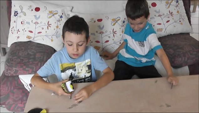 un électro-aimant cobaye Matteo et Tomy