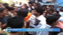 TMC manhandles Babul Supriyo, accuse him of influencing voters