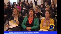 Andria | Incontro sugli appalti pubblici nella BAT