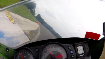 Un tour en ZX9R sur lecircuit de Haute Saintonge