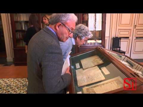 Napoli - Maggio dei Monumenti , in mostra cimeli di Benedetto Croce (06.05.14)