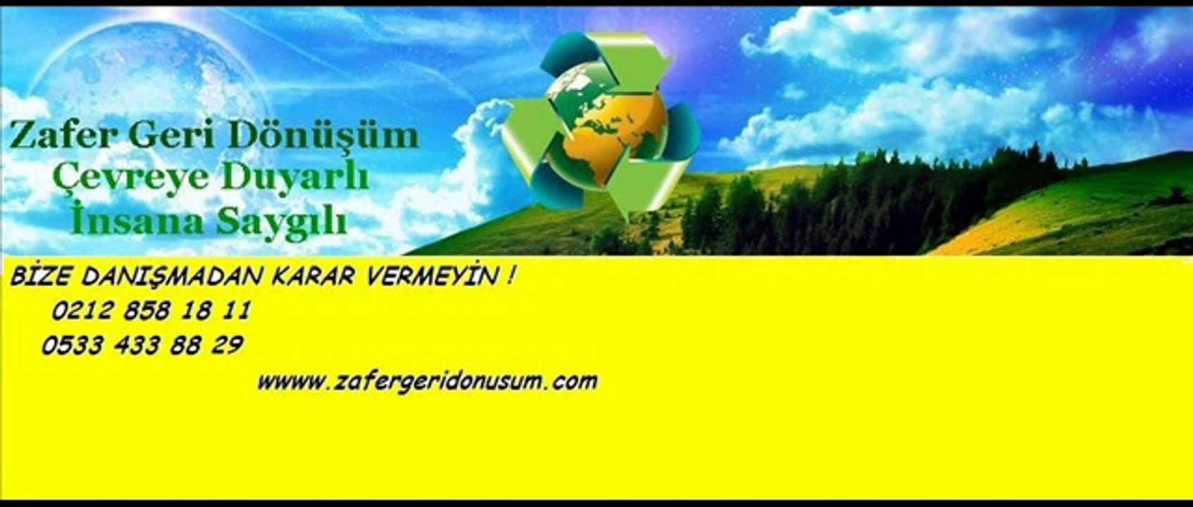 Tehlikeli atık Lisanslı Geri Dönüşümü 532-594-88-37
