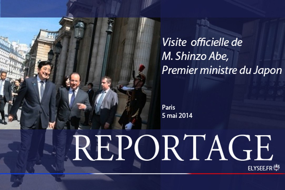 Les moments forts de la visite officielle de Shinzo Abe, Premier ministre du Japon