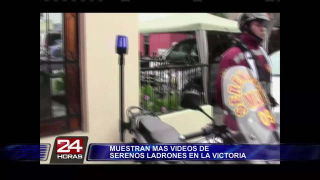 Municipalidad de La Victoria niega que serenos sean ladrones de carros