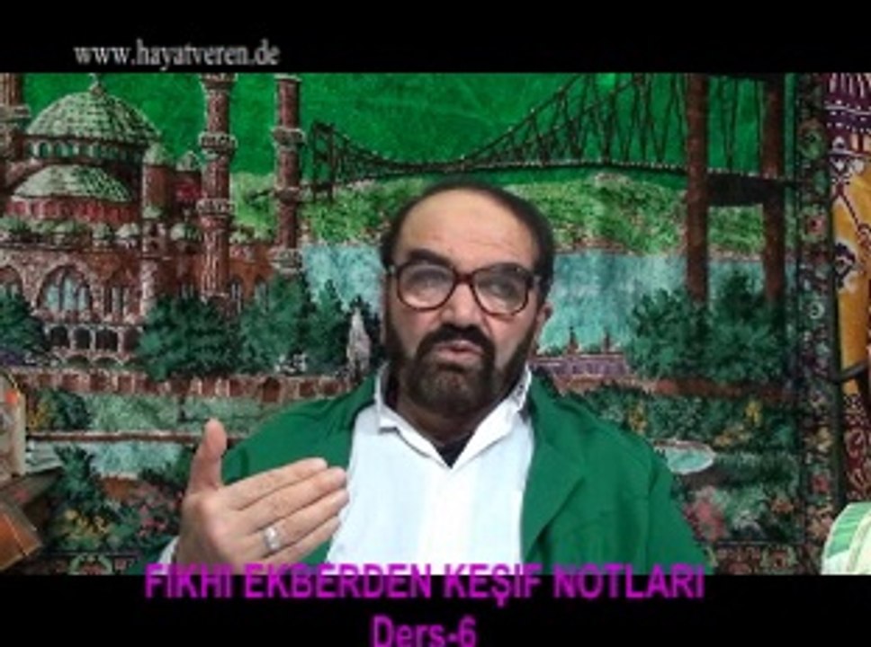 Ders 6 (2/2) Akaid Fıkhı Ekber - Fıkıh imamı Azam Amentü - Hammat - islam ilmiyle amel