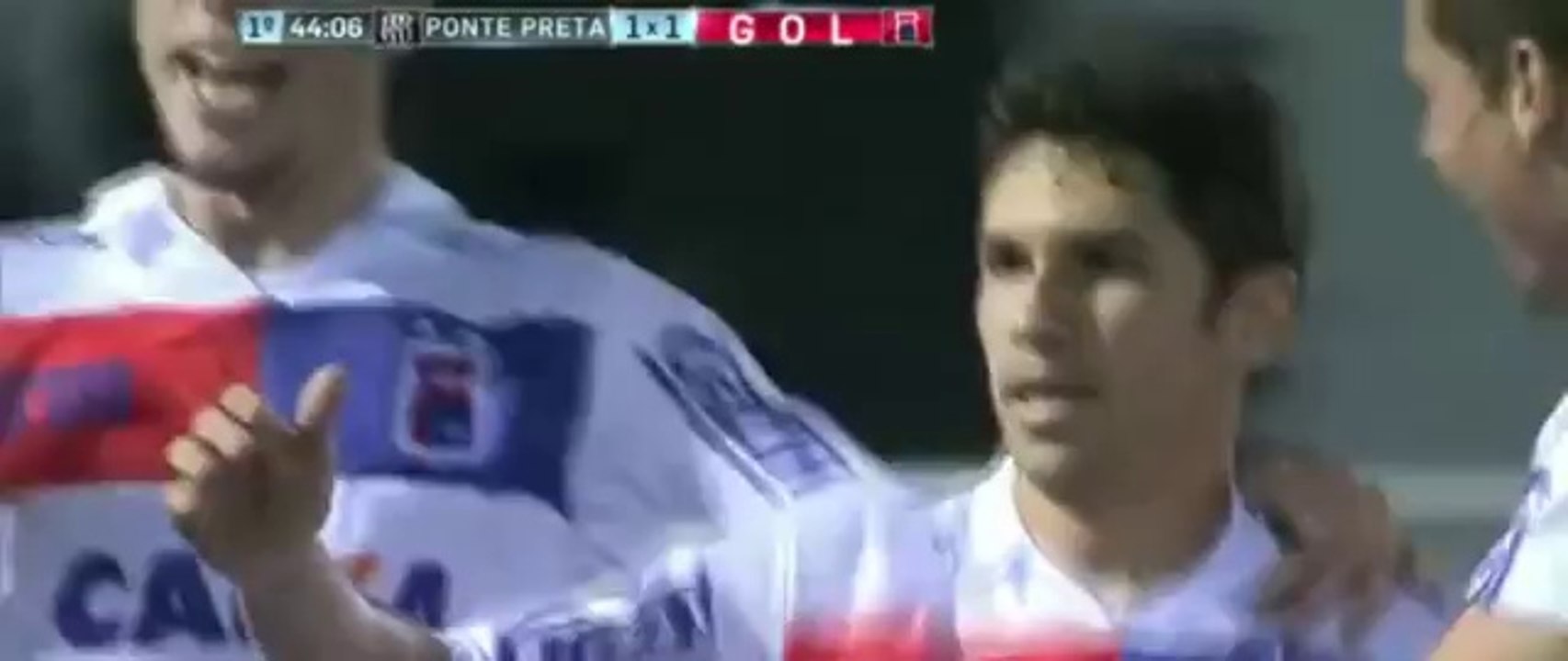 Golaço de Lucio Flavio de Falta Ponte Preta 1 x 1 Paraná Copa do Brasil 06.05.2014