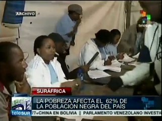 Persisten desigualdades a 20 años de la supresión del apartheid