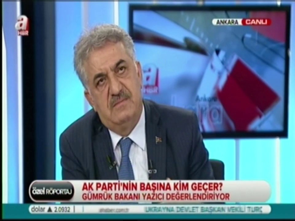 Bakan Yazıcı a Haber'e Canlı Yayın Konuğu Oldu