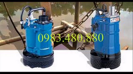 Tel "0983 480 880" Giá bơm hút bùn Tsurumi KRS2-150, bơm bùn đặc Tsurumi
