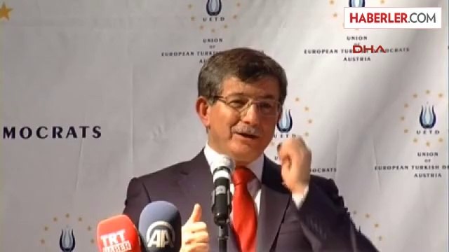 Davutoğlu, Gauck'a Viyana'dan Yanıt Verdi Bizden Saygı Görmek İsteyen, Bize Saygı Gösterecek