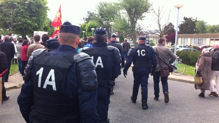Marine Le Pen à Cherbourg