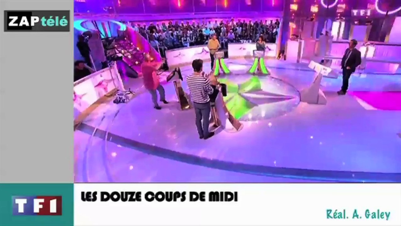 Zap Télé: En chute libre, il lui vole sa chaussure... Des pandas font du toboggan