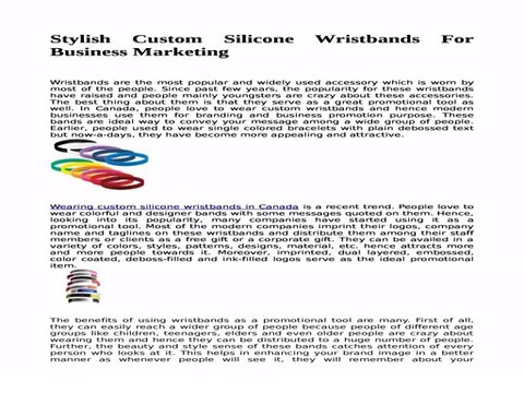 Enhance Brand Awareness with Wristbands