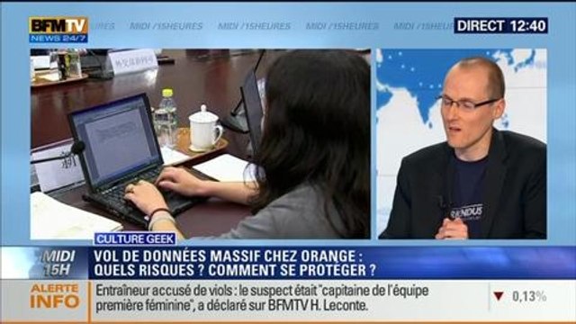 Culture Geek: Vol de données massif chez Orange: quels risques ? Comment se protéger ? - 07/05