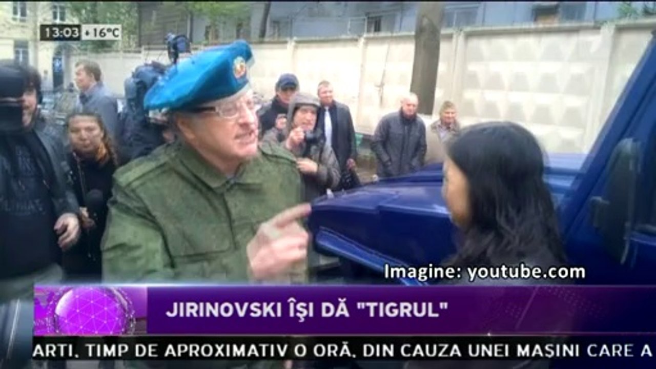 Jirinovski îşi dă „Tigrul”