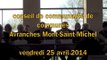 EPCI Avranches MSM - 24 avril 2014 - questions diverses