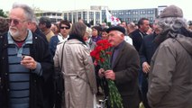 Manifestation à la venue de Marine Le Pen