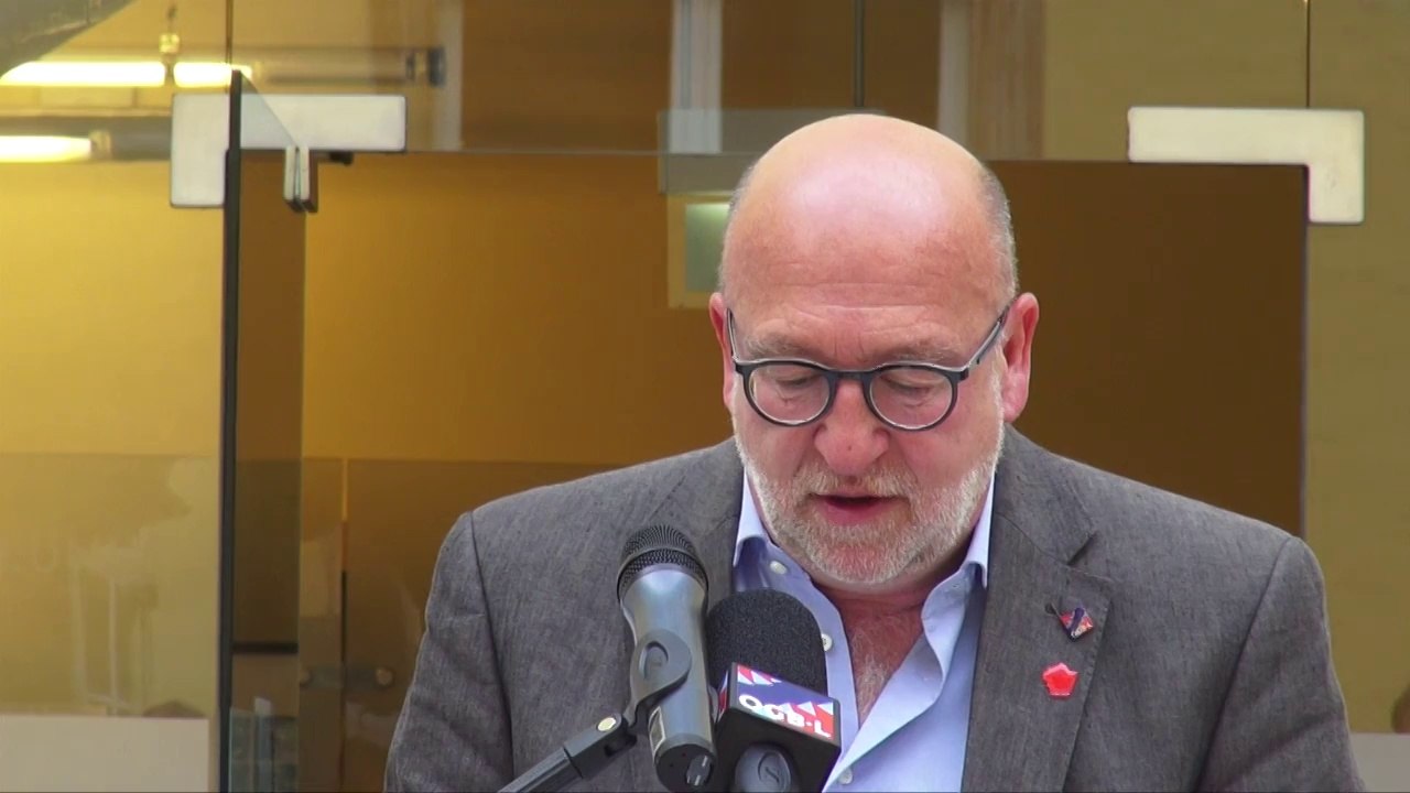 OGBL - 2014-05-01 - Allocutions de bienvenue au 1er Mai à l'Abbaye de Neumünster (Luxembourg)