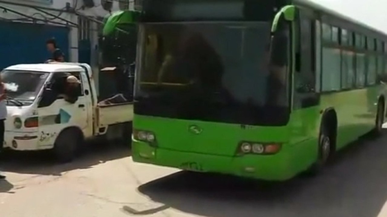 Rebels evacuated from Homs, cradle of Syrian uprising