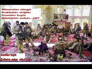 kadehler dostluğa kaldırıldı! namaz kılıyorlar başları örtülü ya!