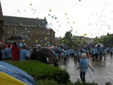 Lâcher de ballons pour les 400 ans du collège Sainte-Marie à Aire-sur-la-Lys