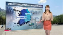 Nationwide AM showers on Thursday
