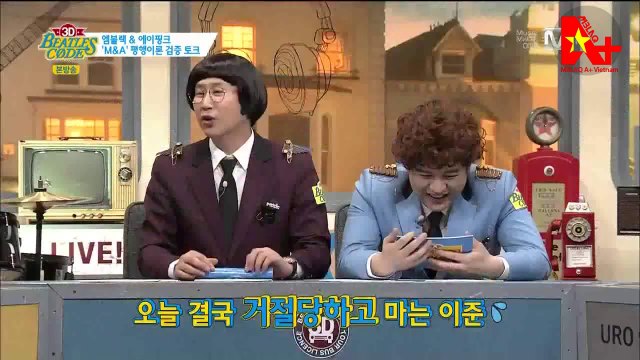 [Vietsub] 140415 Beatles Code 3D MBLAQ & Apink part2 [AplusVNTeam]