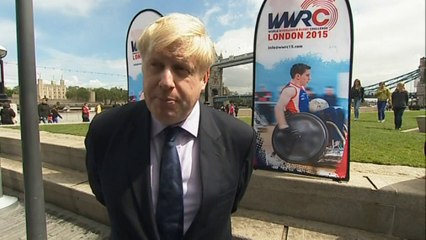 Boris plays wheelchair rugby