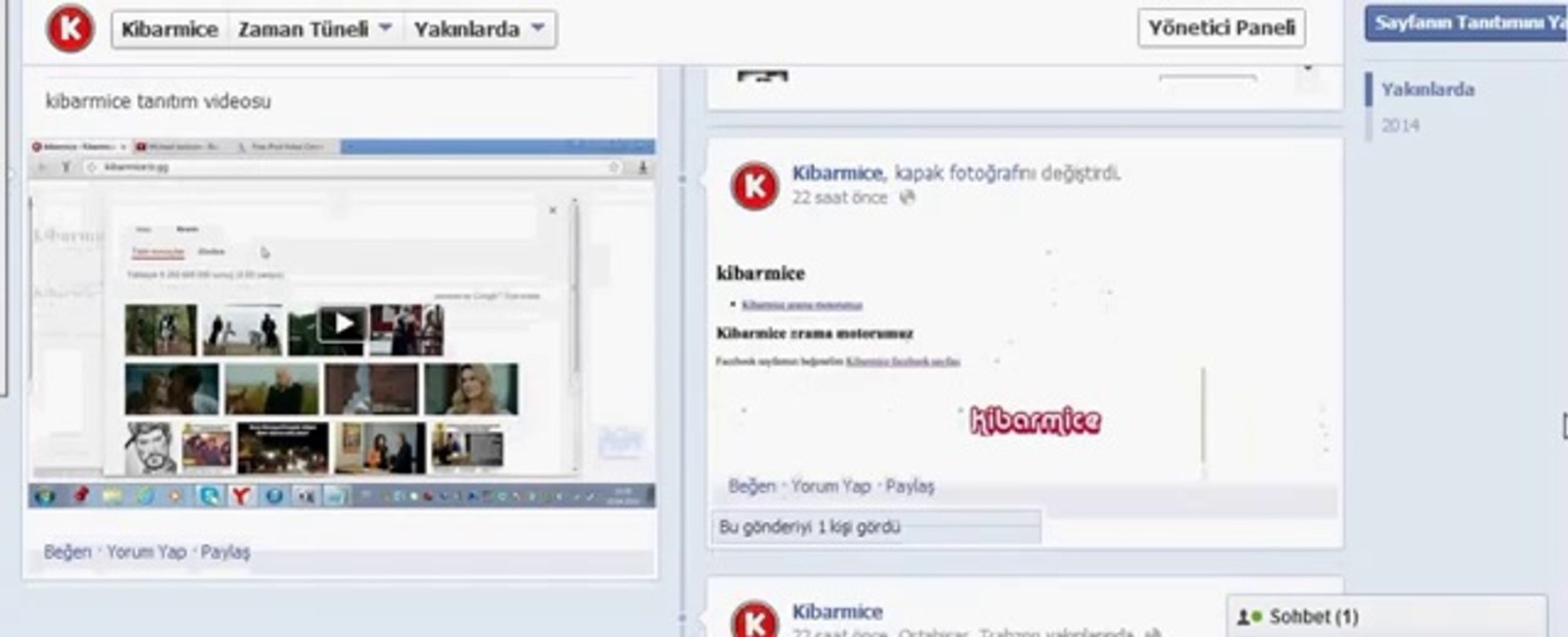 kibarmice facebook sayfası