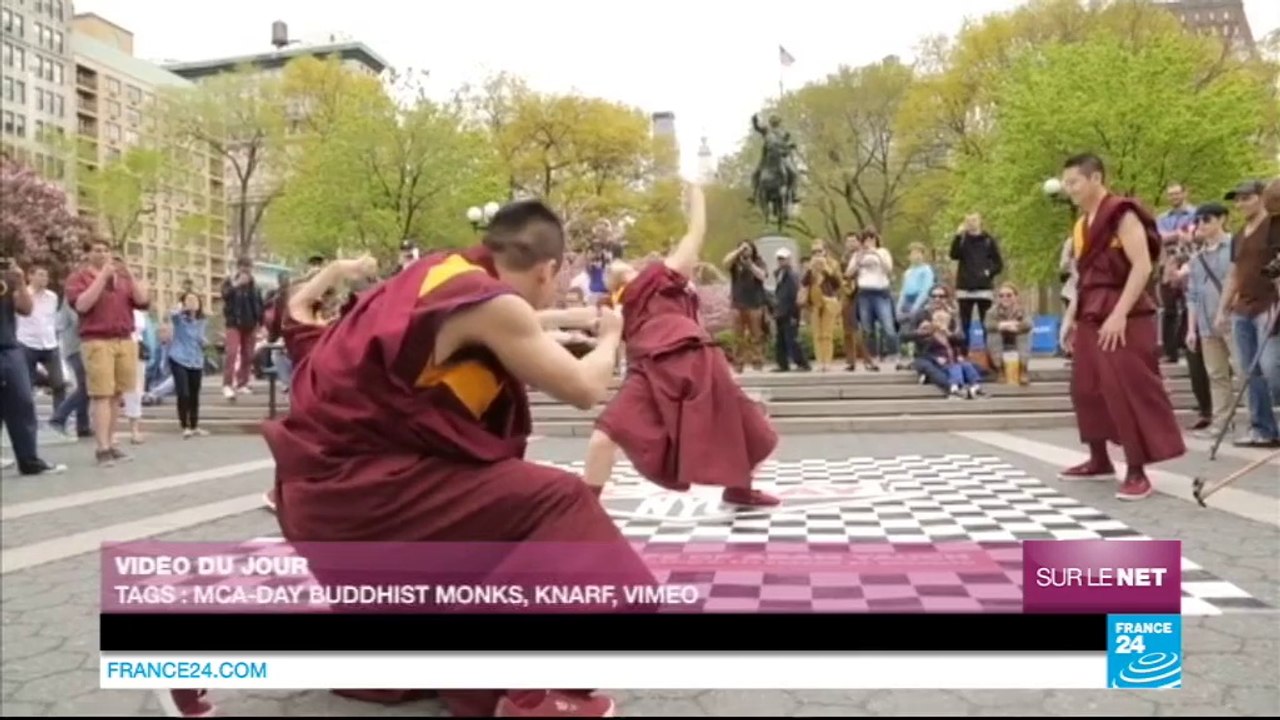 Vidéo du jour : des "moines bouddhistes" dansant la Breakdance rendent hommage à un rappeur