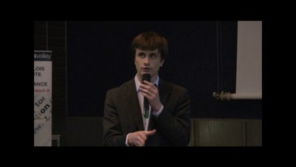 Prix Fibre de l'Innovation 2014 - Grégoire Biette - Candidat catégorie Industrie