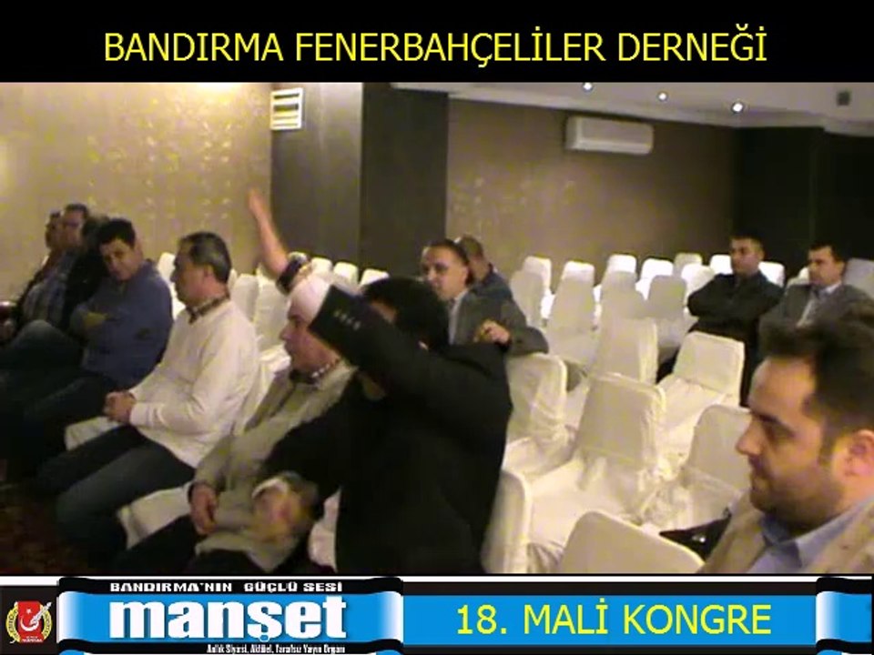 BANDIRMA FENERBAHÇELİLER DERNEĞİ MALİ KONGRESİ