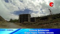 Erzincan da Girlevik Şelalesi Tehlike Altında